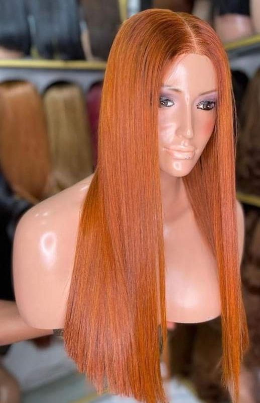 Bone straight human hair wigs for sale at ikorodu