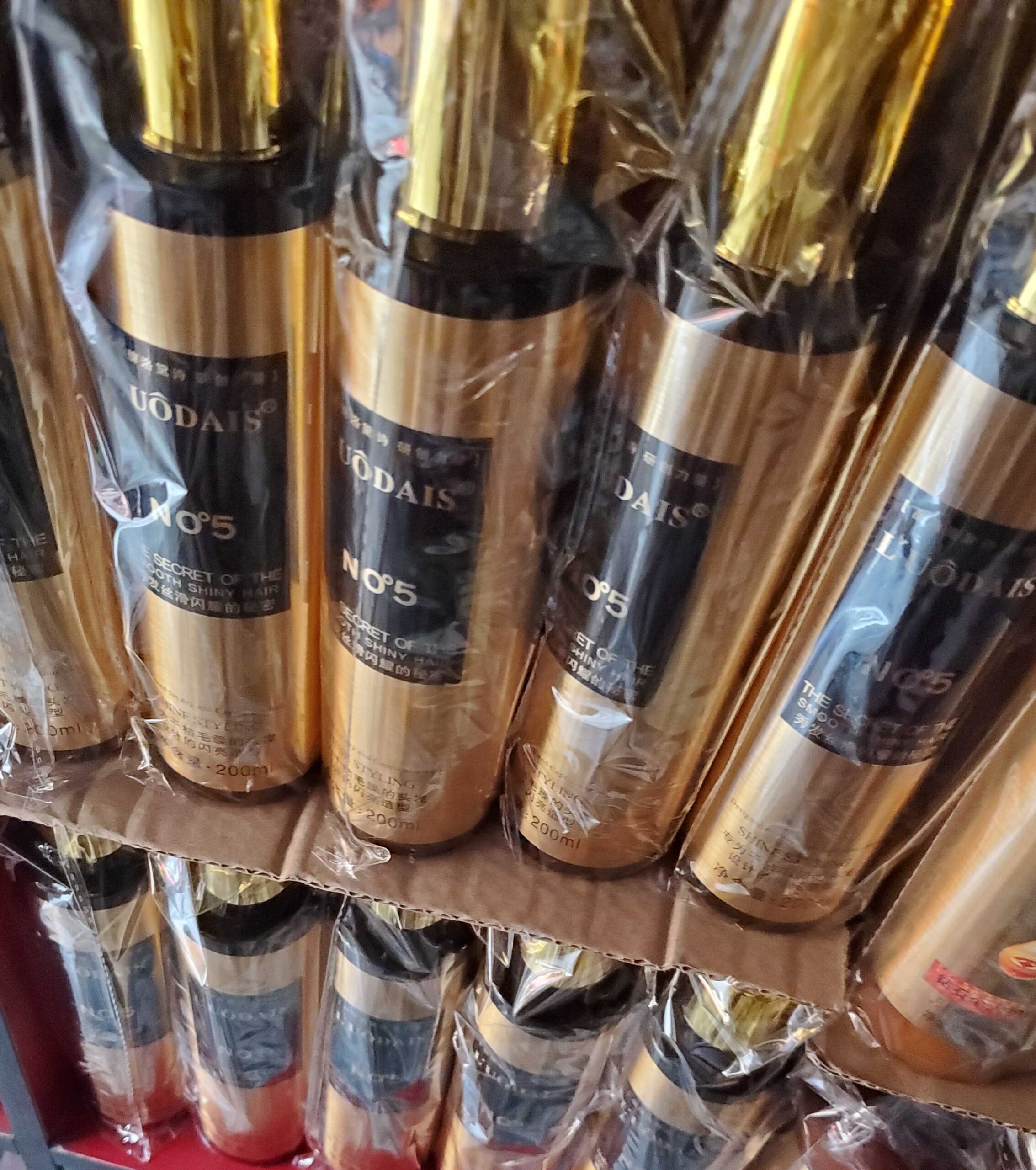 No spray for weave to make it straight