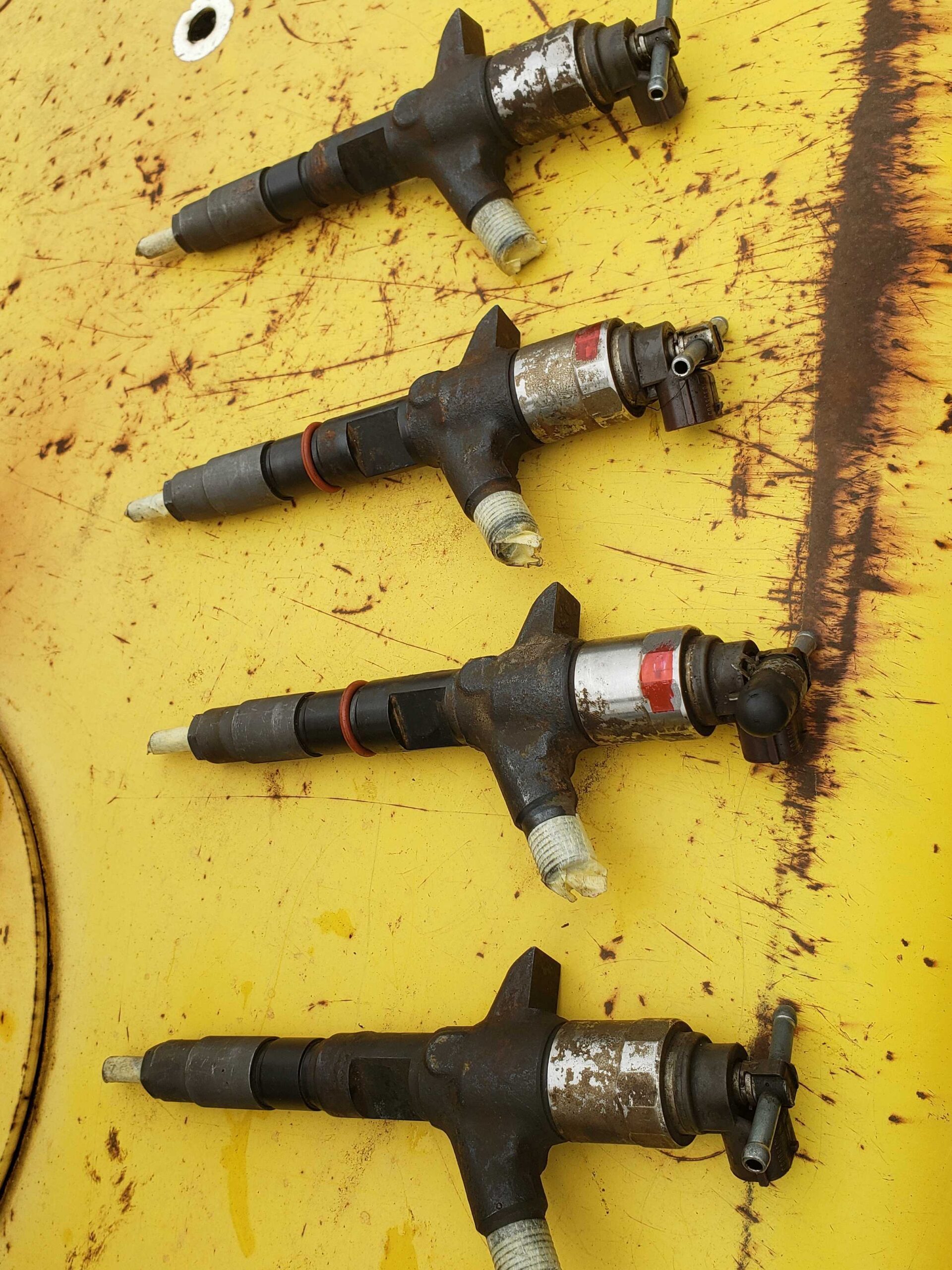 Common rail electric nozzles
