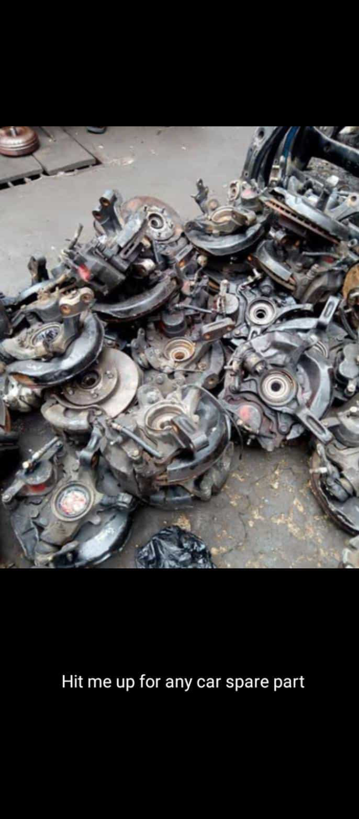 Car Hub parts for sale at Jankara Market Ijaye