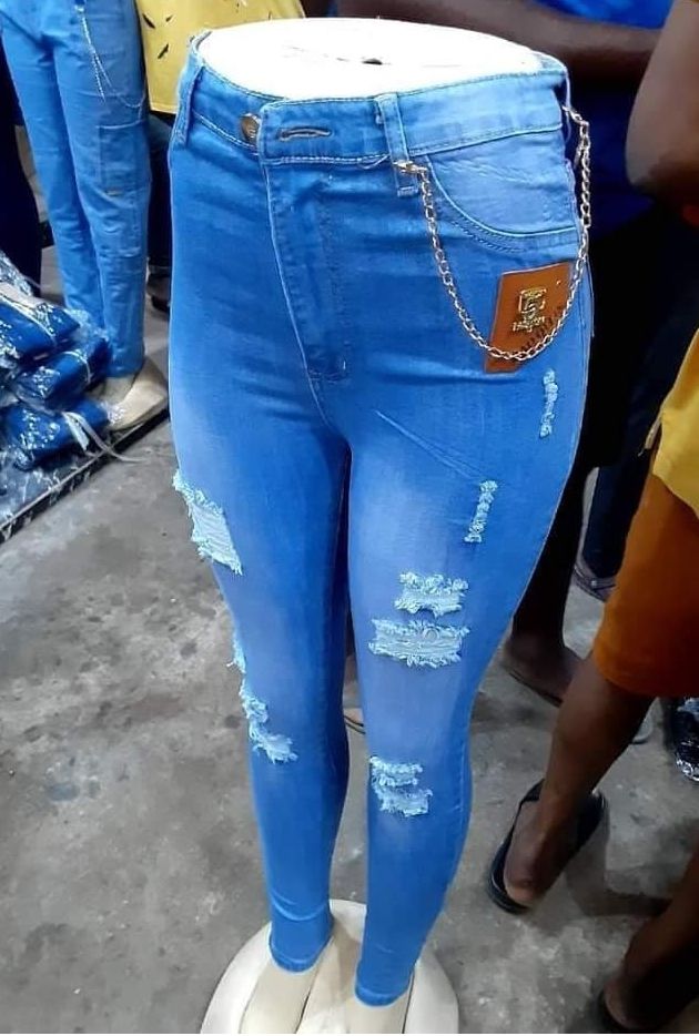 Designer jeans for sale at ikorodu