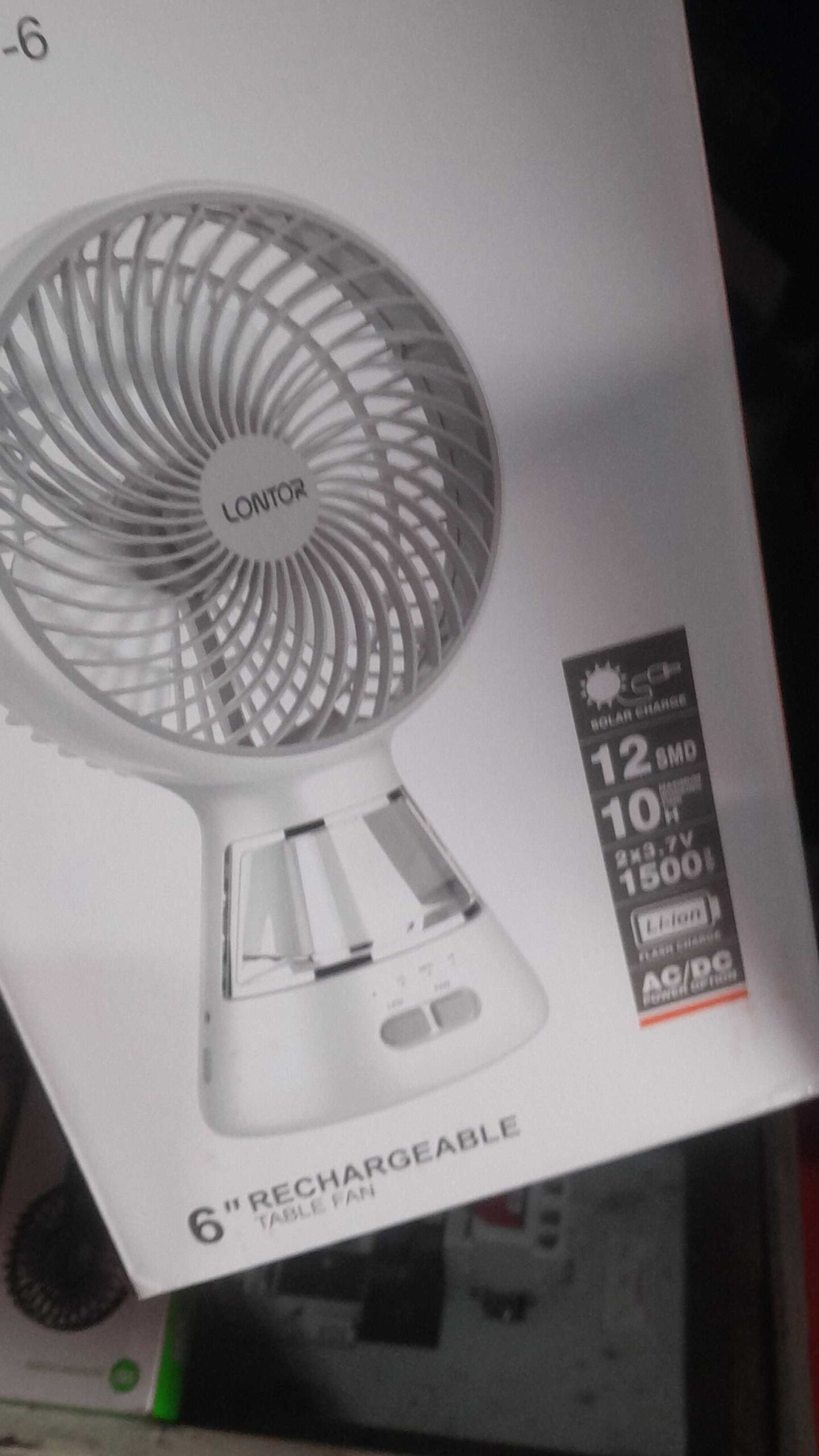 Reachageble fan