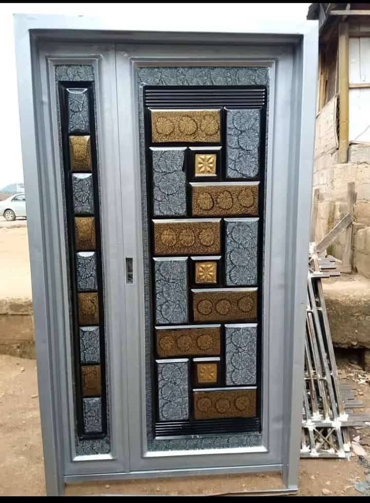Different designs of iron Gate for sale at ikorodu