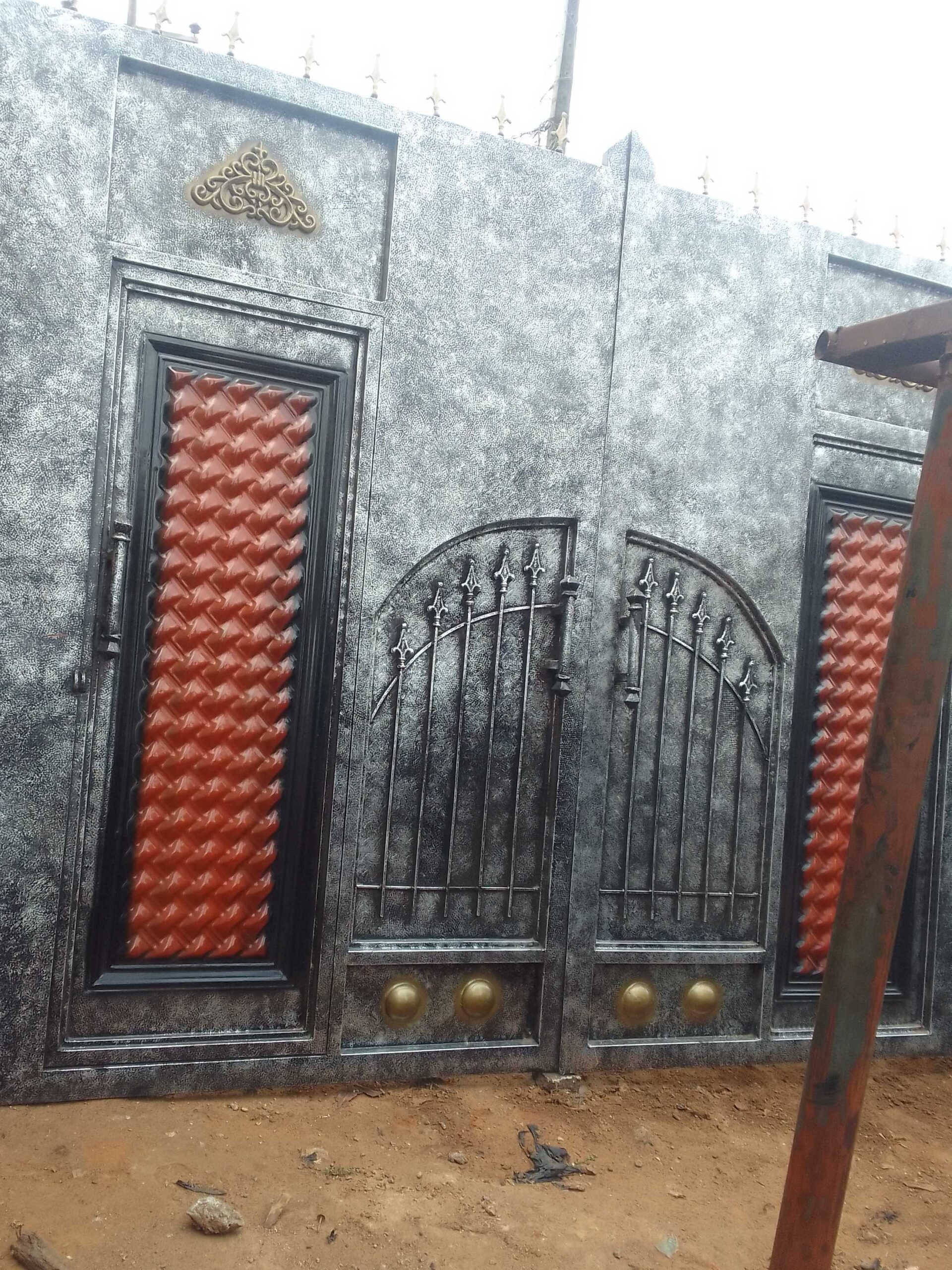 Iron gate for sale at ikorodu
