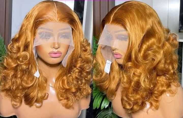 Curly human hair wigs for sale at ikorodu