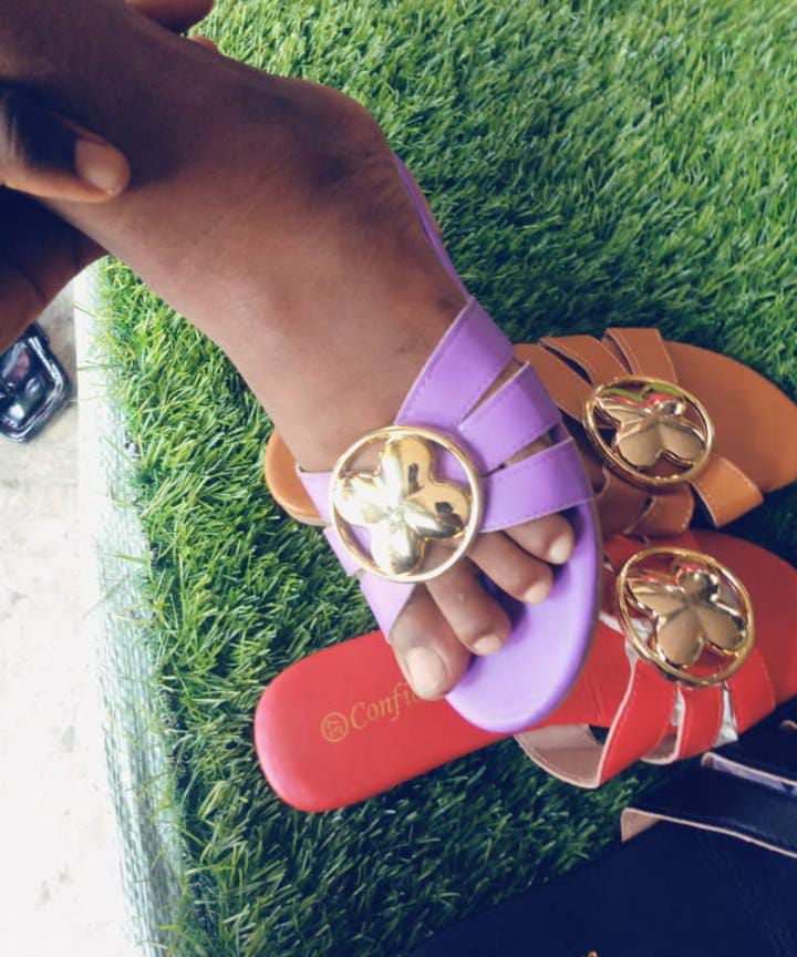 Ladies designer slippers for sale at ikorodu