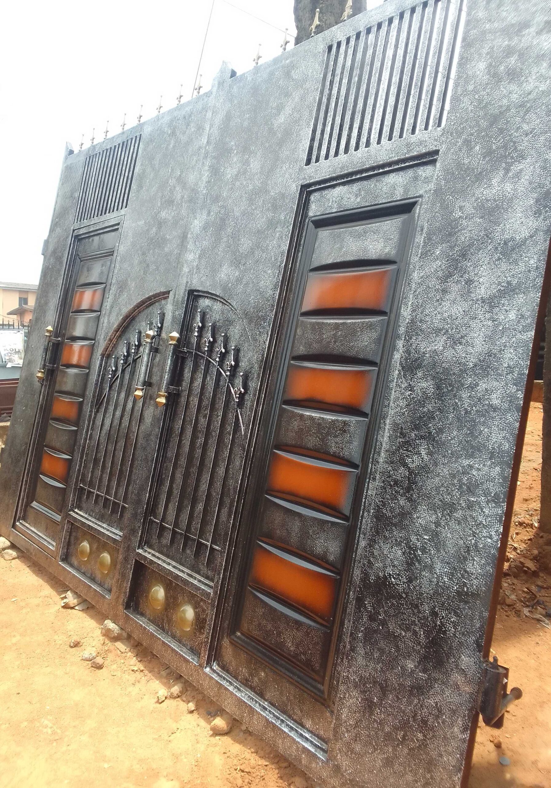 Iron gate for sale at ikorodu