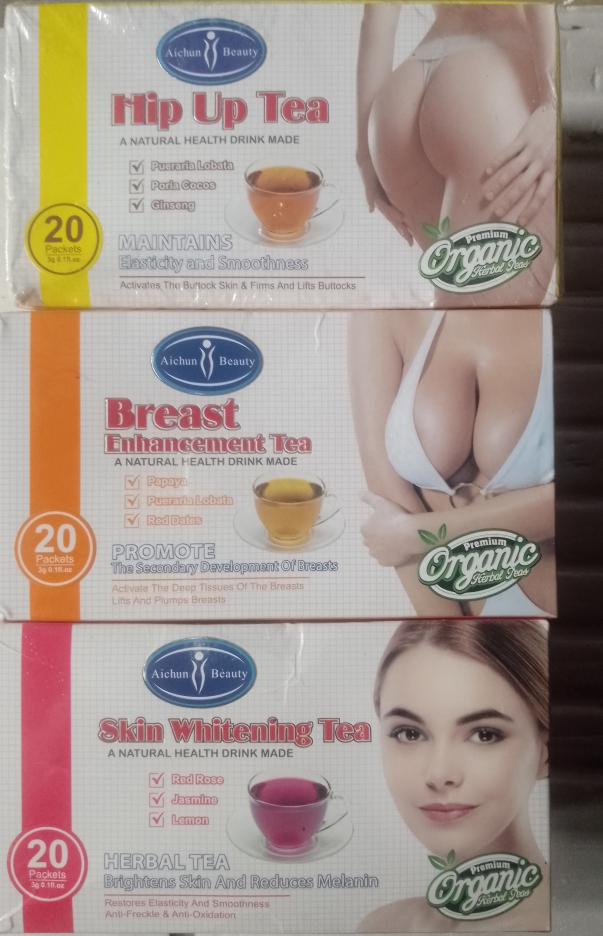 Aichun Beauty Skin Whitening tea, Butt Tea, Breast tea