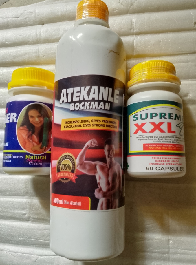 Supreme XXL Capsule+Top Notch Cucumber Cream+Atekanle LiquidPenis