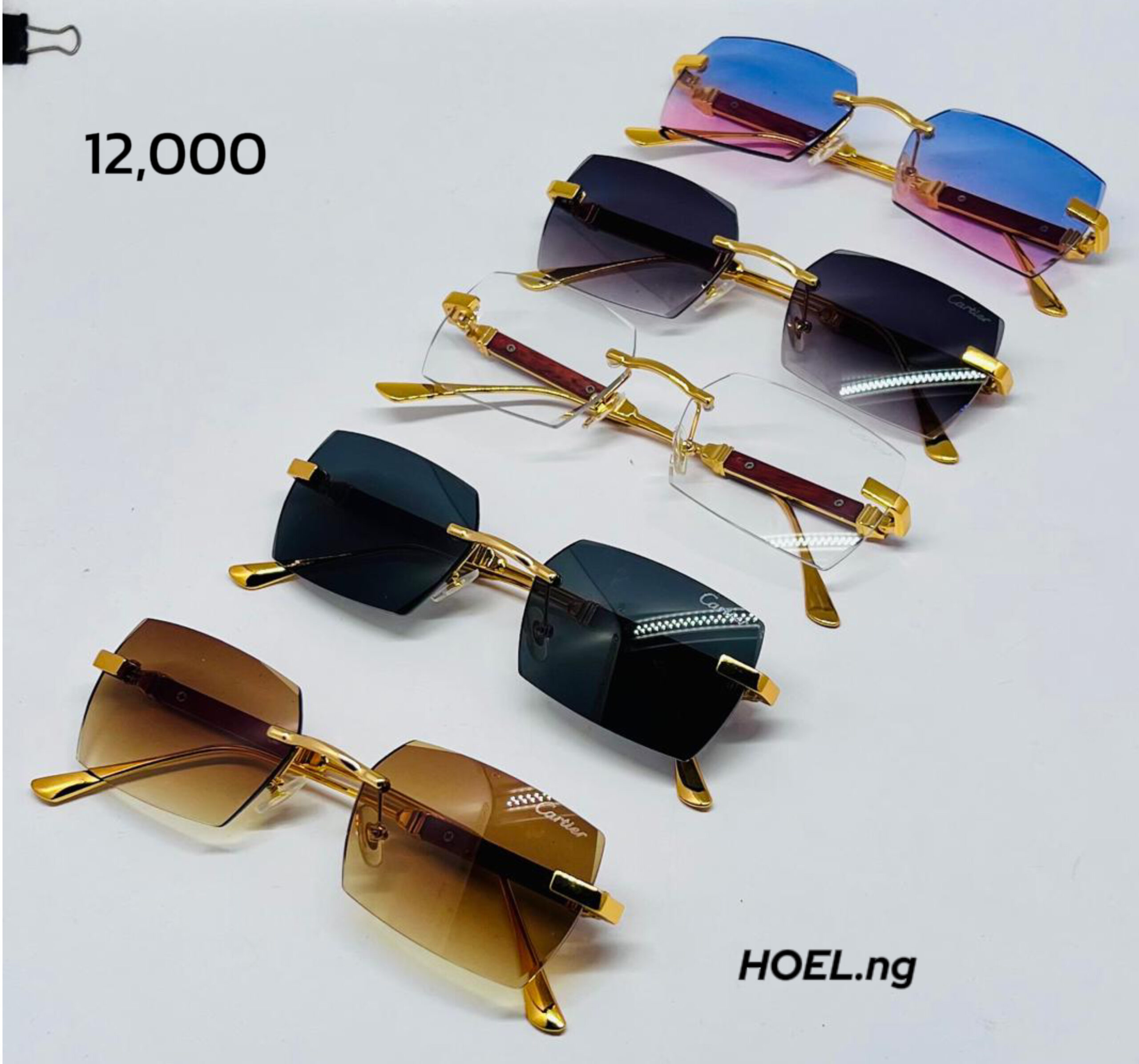 Male and female glasses at bode thomas