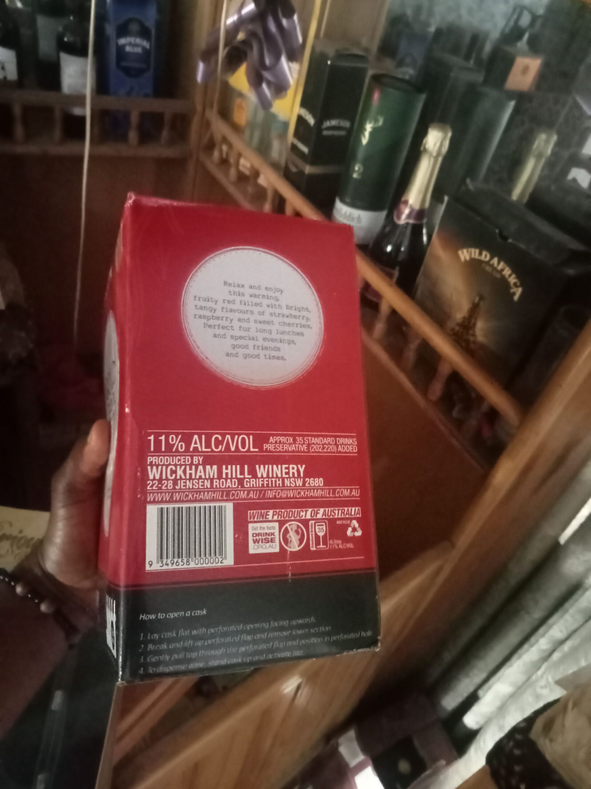 GOLDEN BROOK ESTATE FRUITY RED