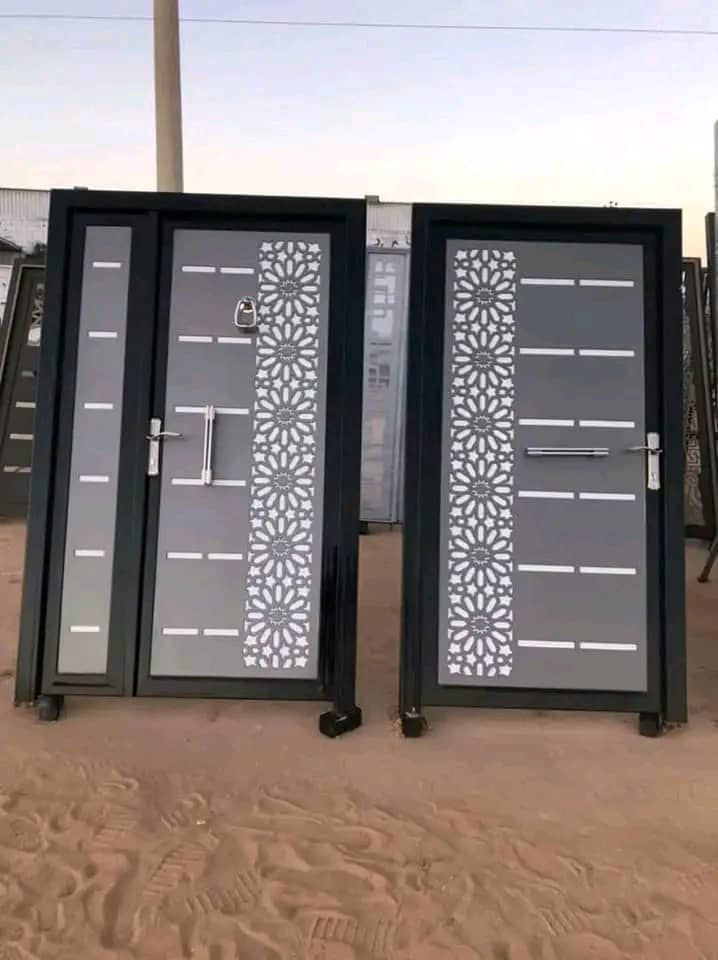 Different designs of iron Gate for sale at ikorodu