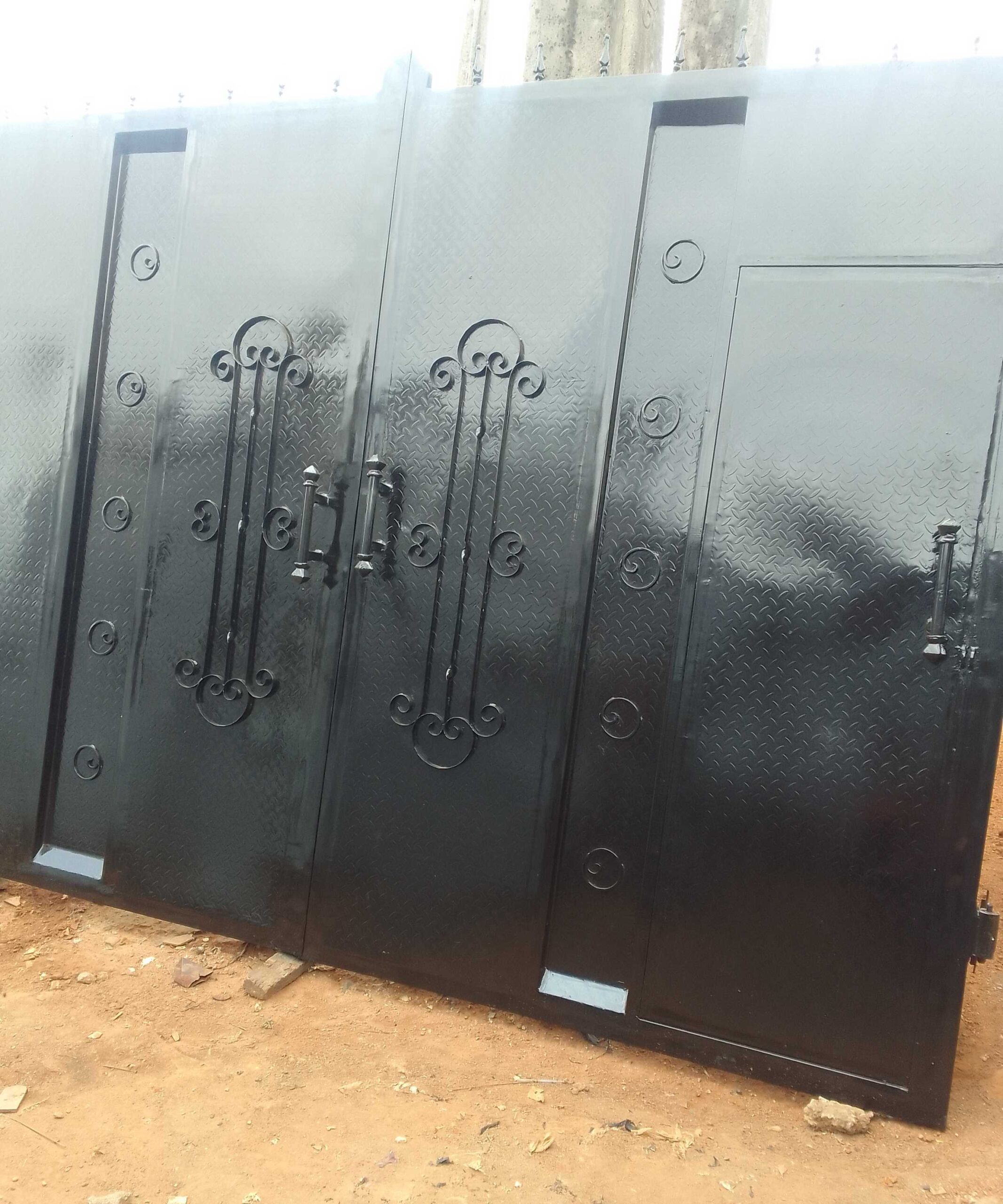 Iron gate for sale at ikorodu