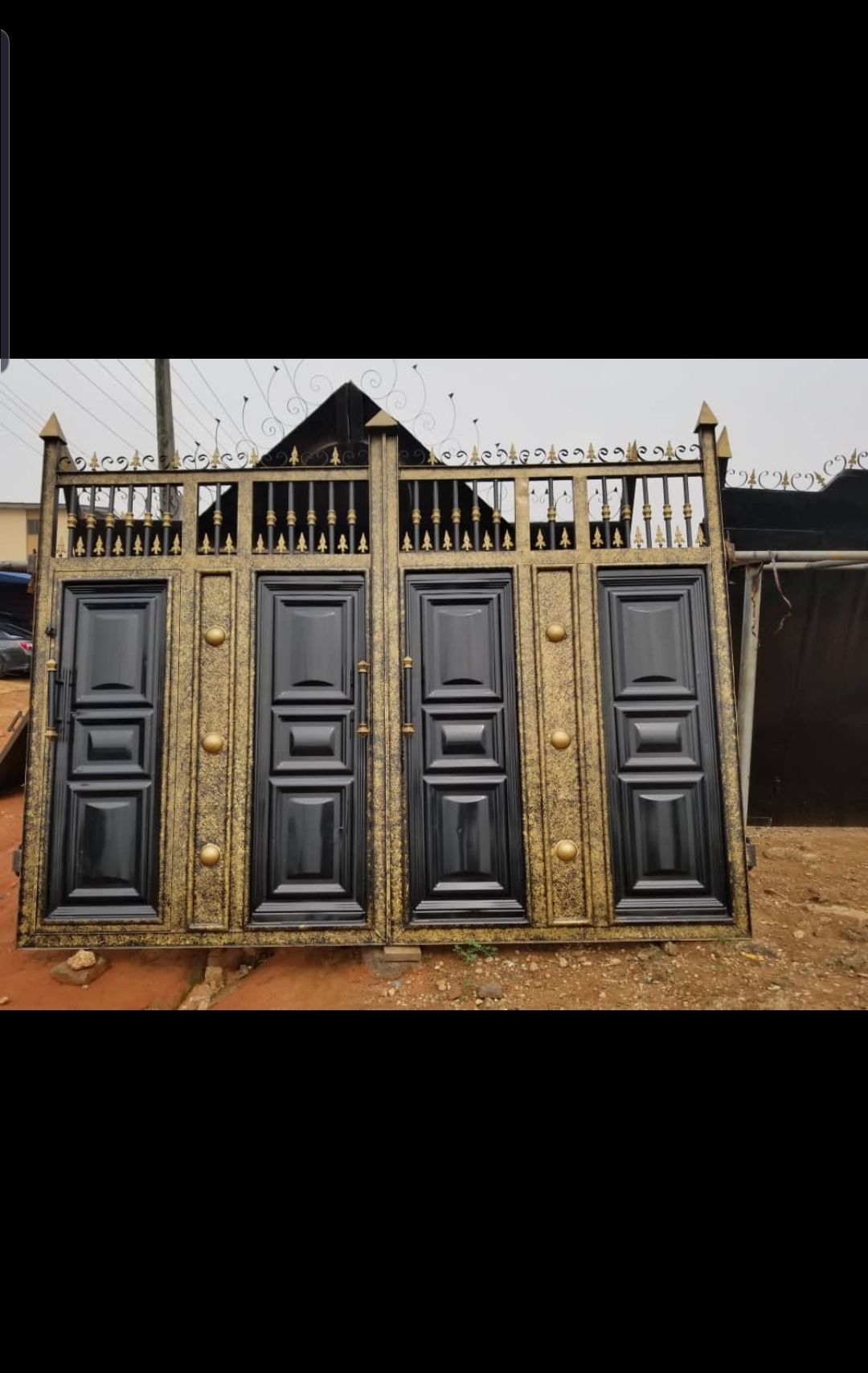 Channel Gate for sale at ikorodu