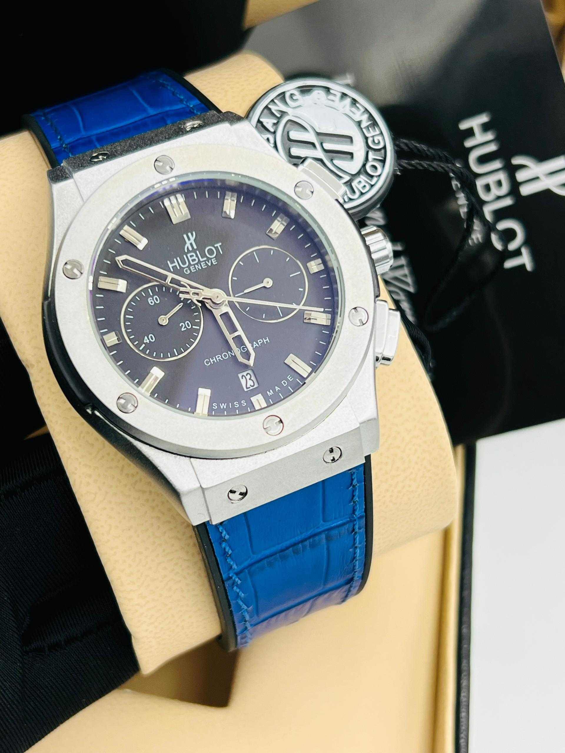 HUBLOT LEATHER CHRONOGRAPH ⌚