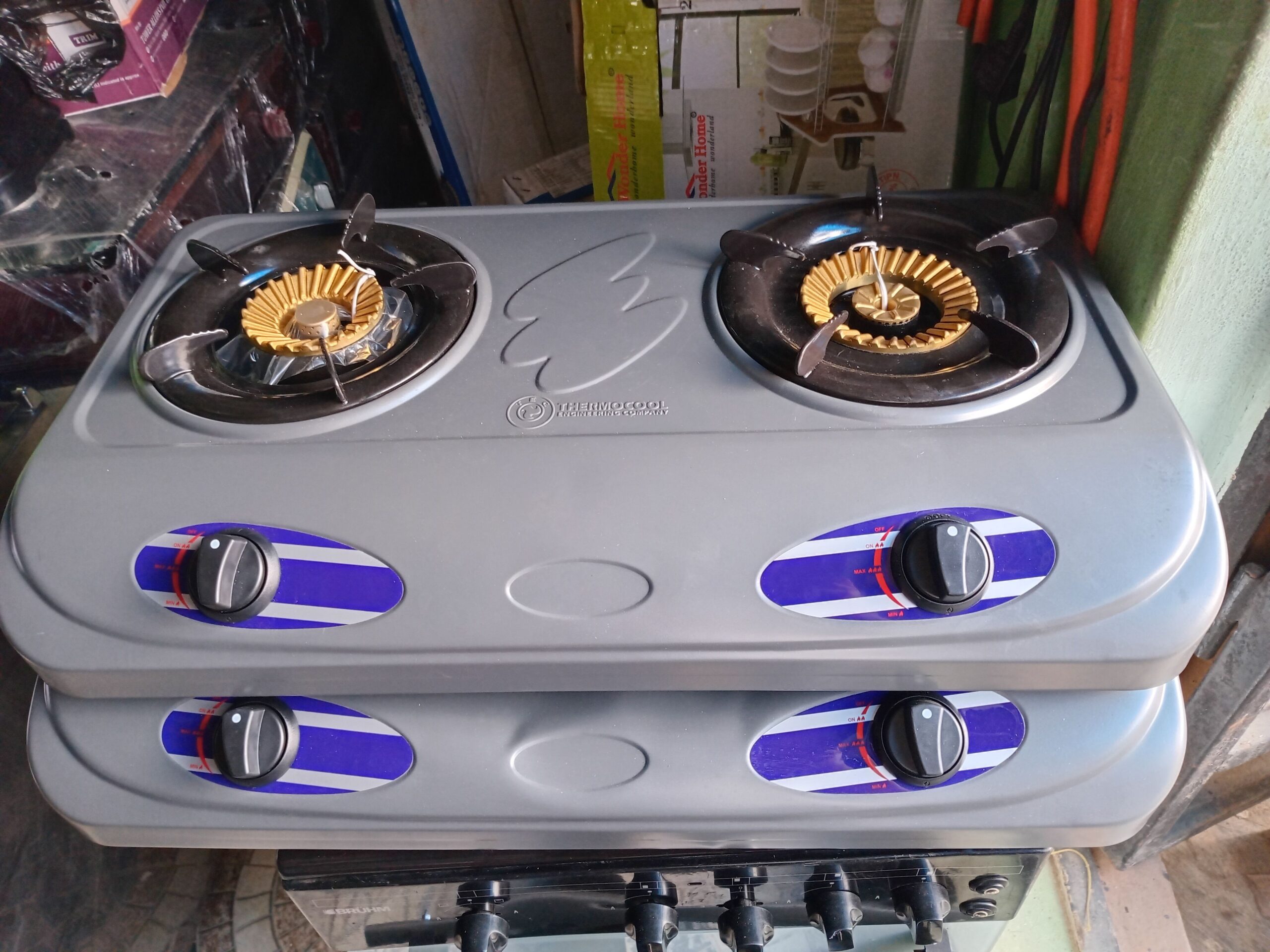 Thermocool 2 burner table top gas cooker