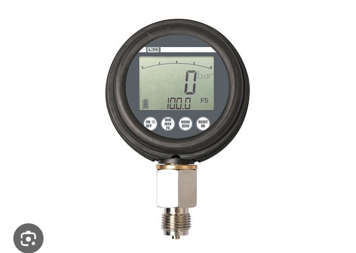 O-10 bar high pressure gauge