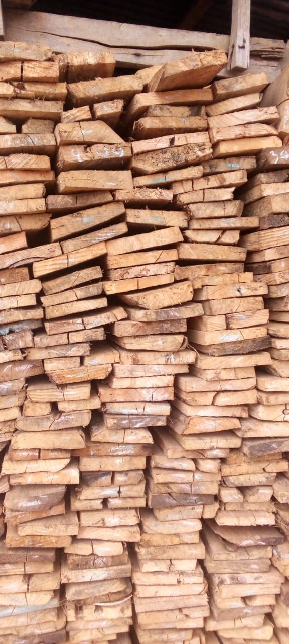 Wooden materials for sale at ikorodu