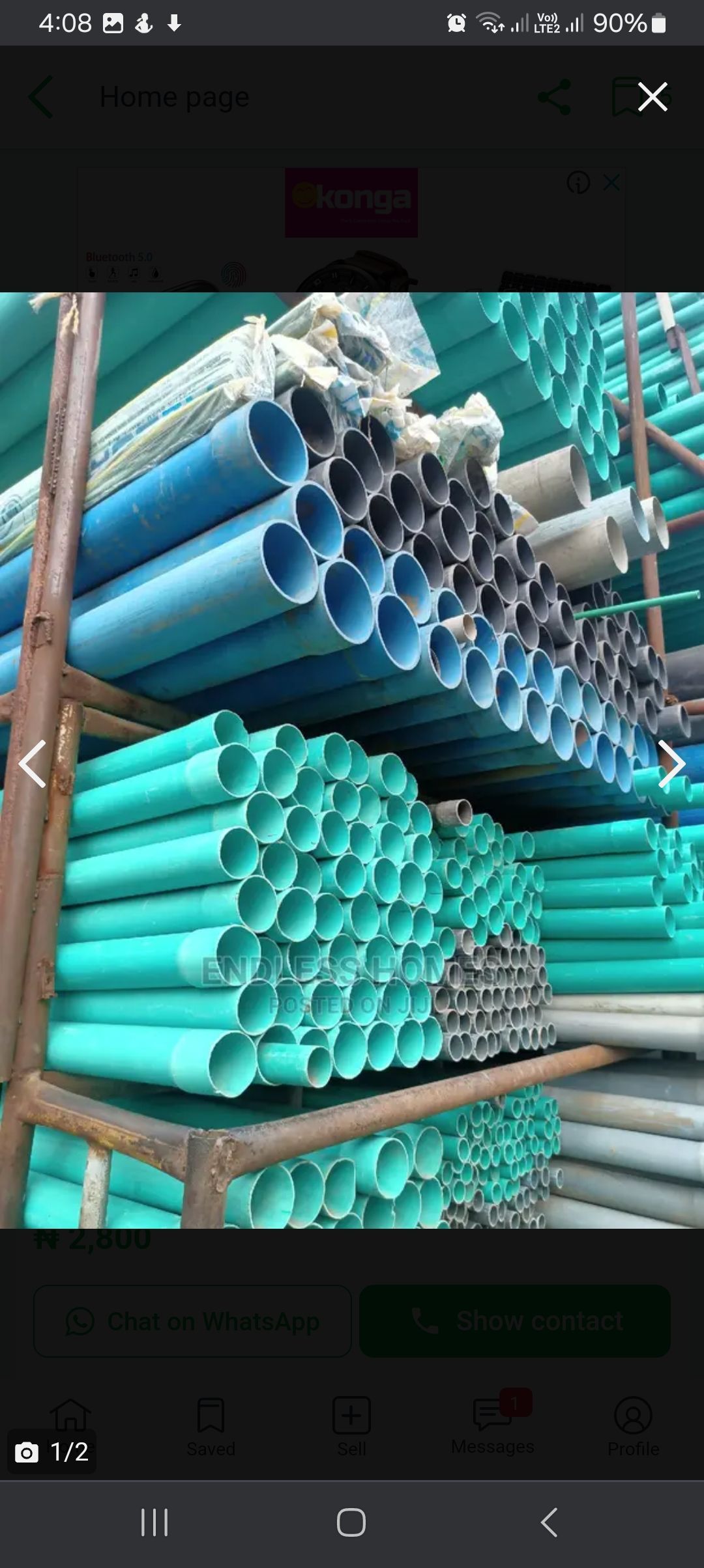 PVC THICK PIPES