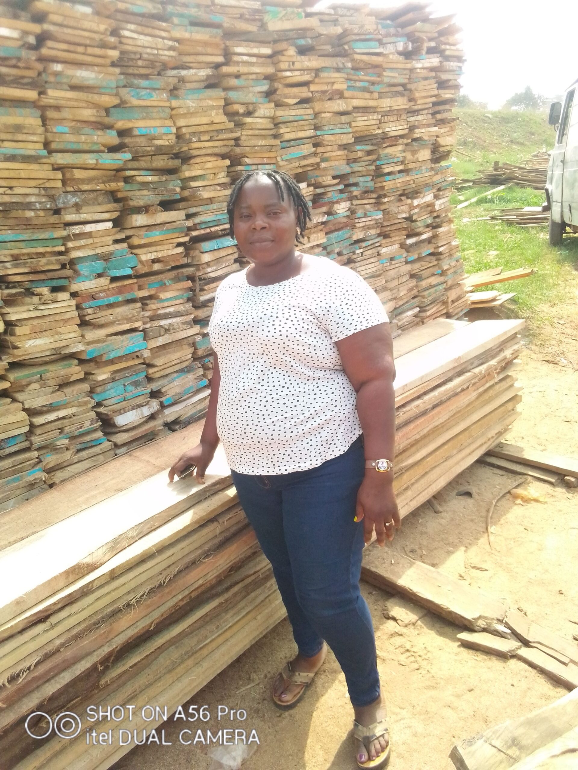Hard wood for sale at ikorodu