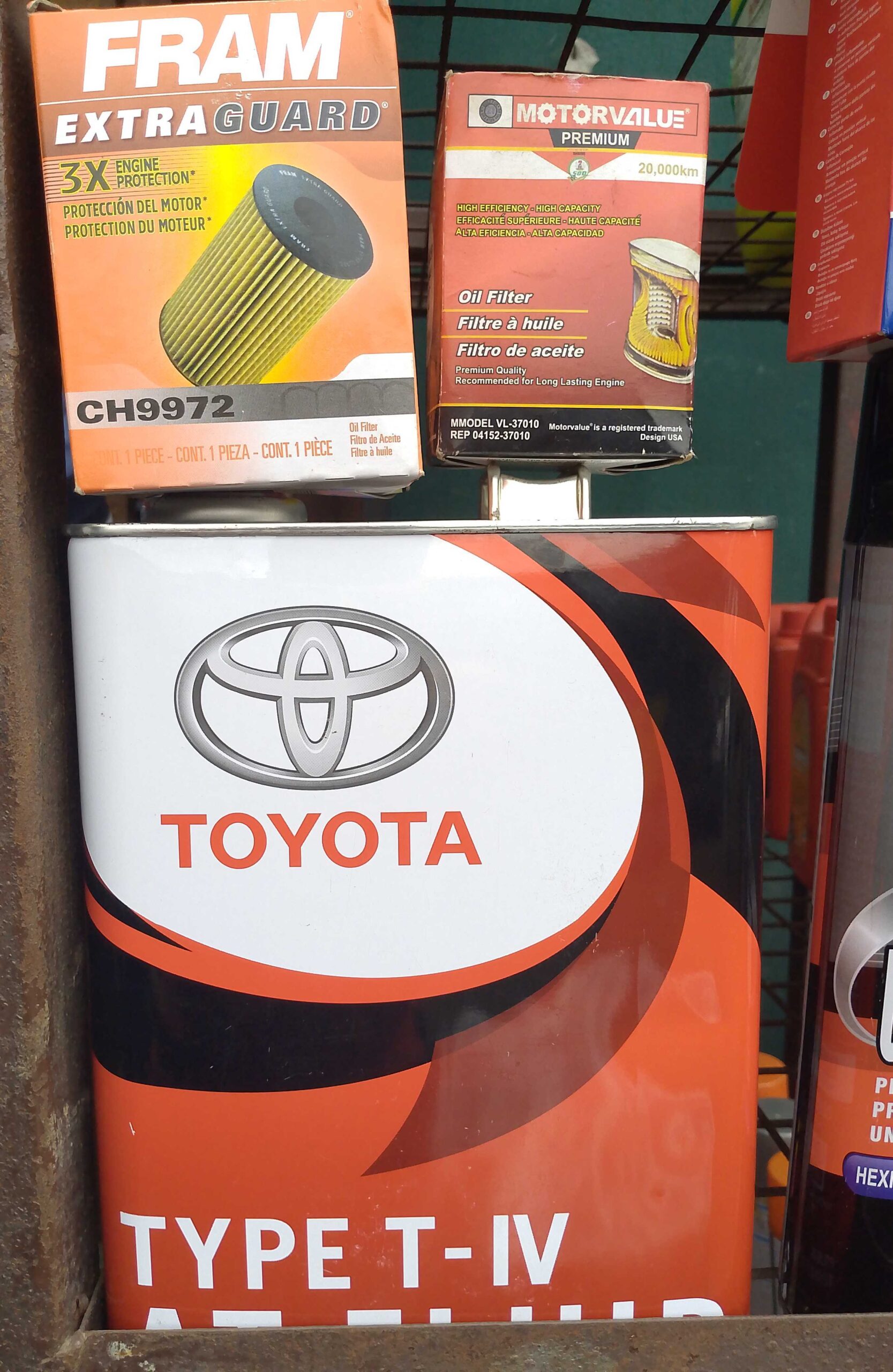 All kinds of motor oil for sale at ladipo market