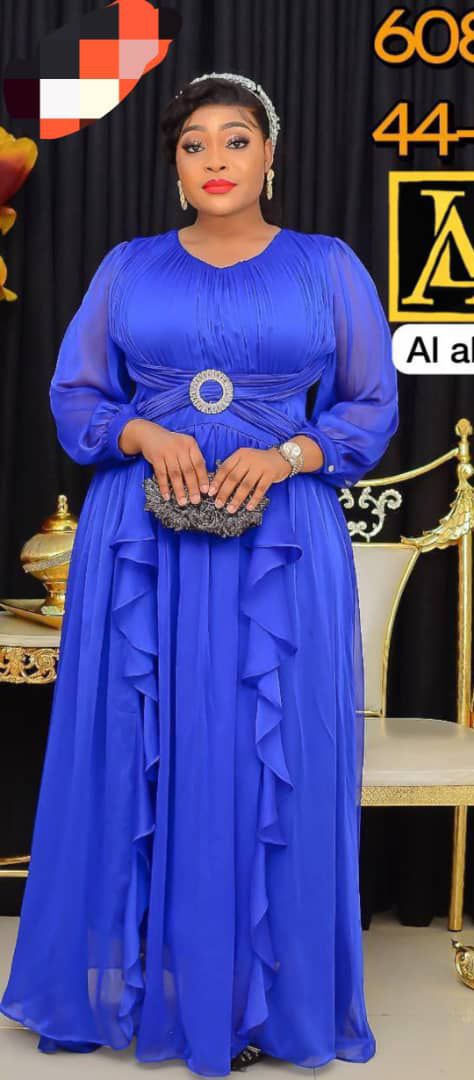 Designer gowns for sale at balogun market