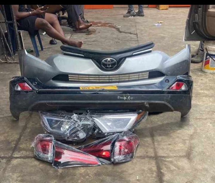 Front and back bumper for sale at ladipo market