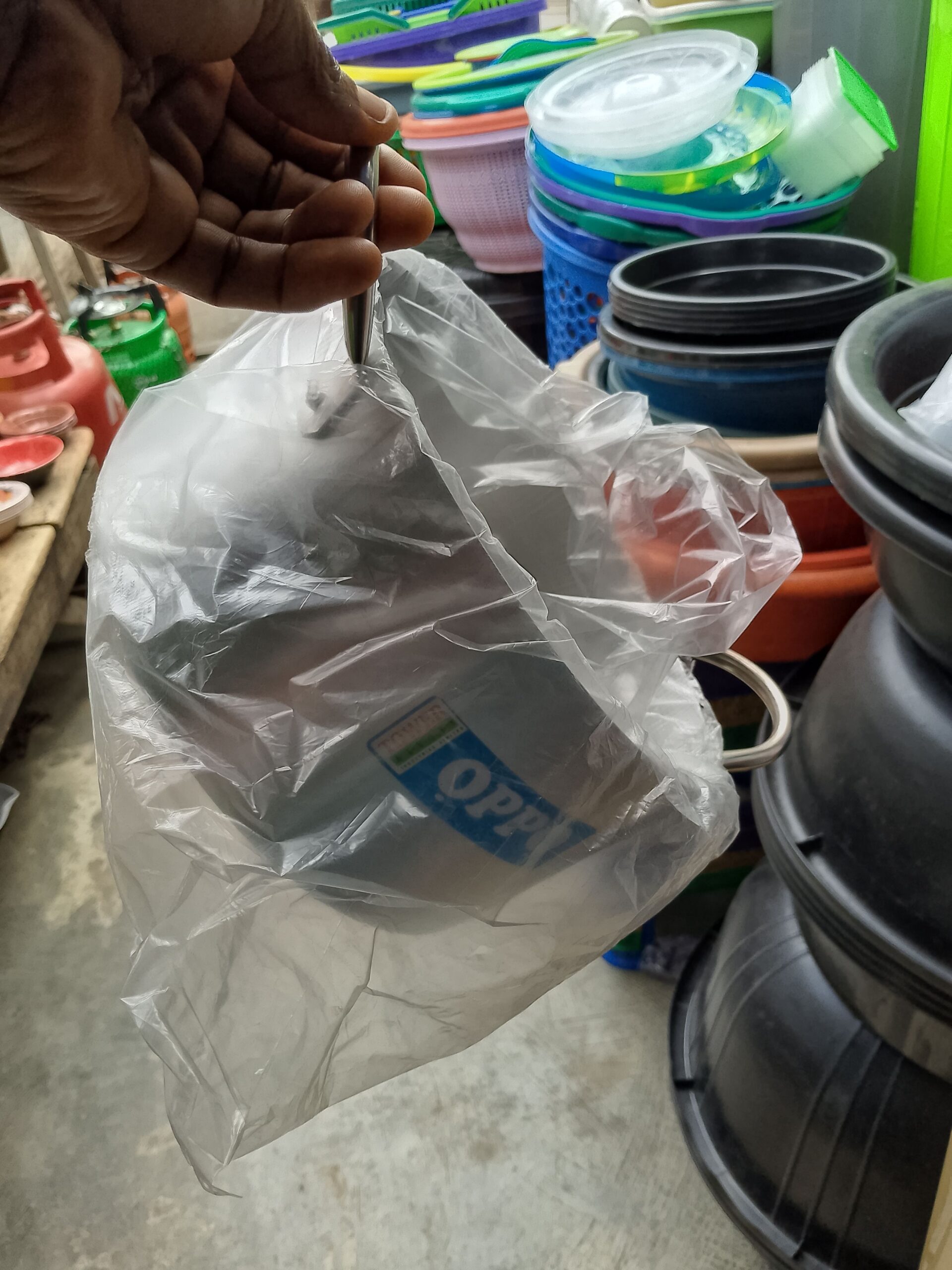 Design nylon , design pot, plastic bowl