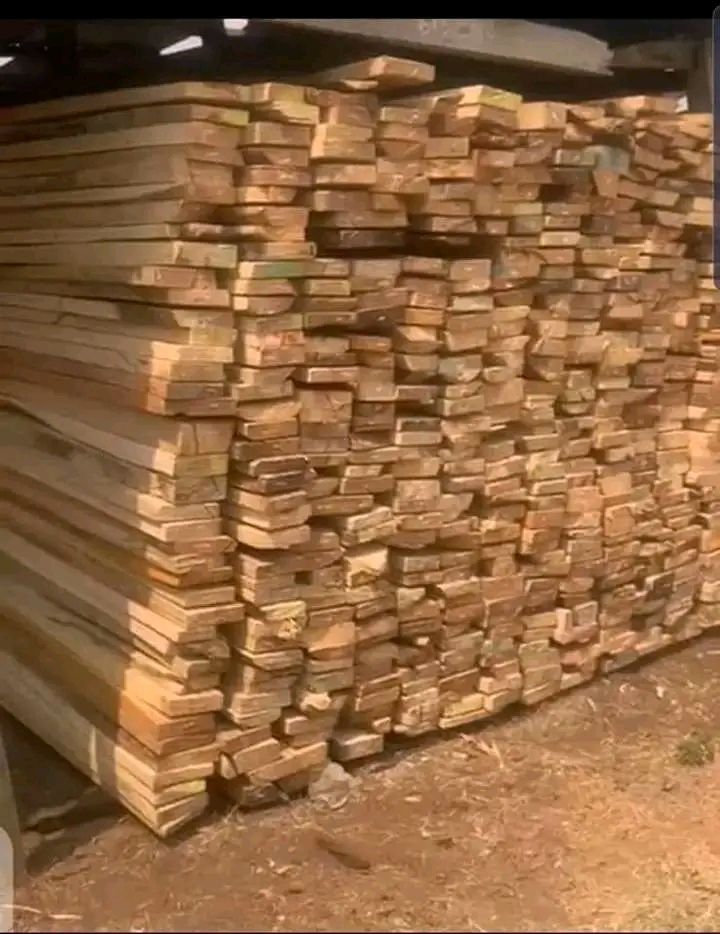 Wooden materials for sale at ikorodu