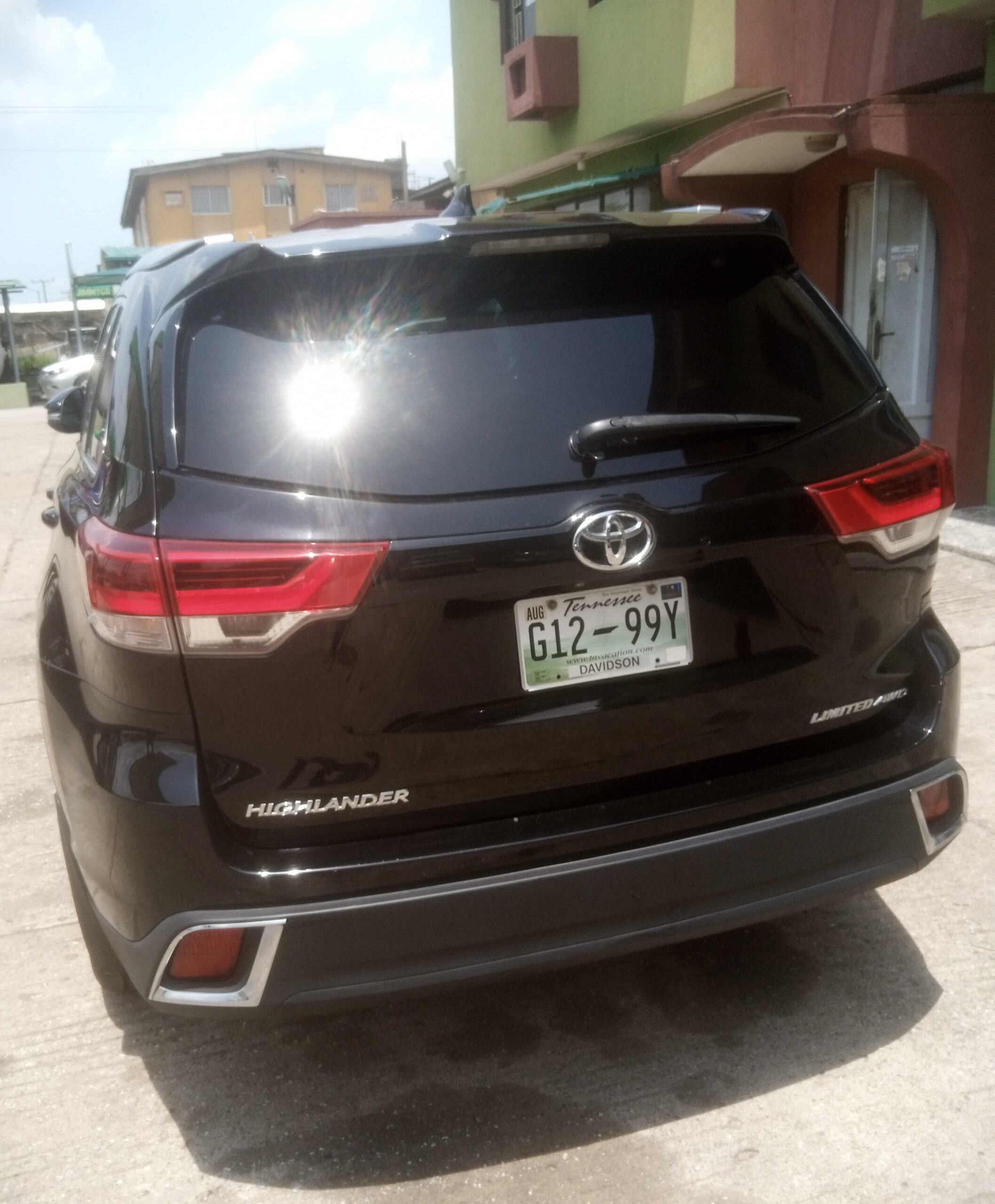 TOYOTA HIGHLANDER 2017 FOR SALE AT IKEJA