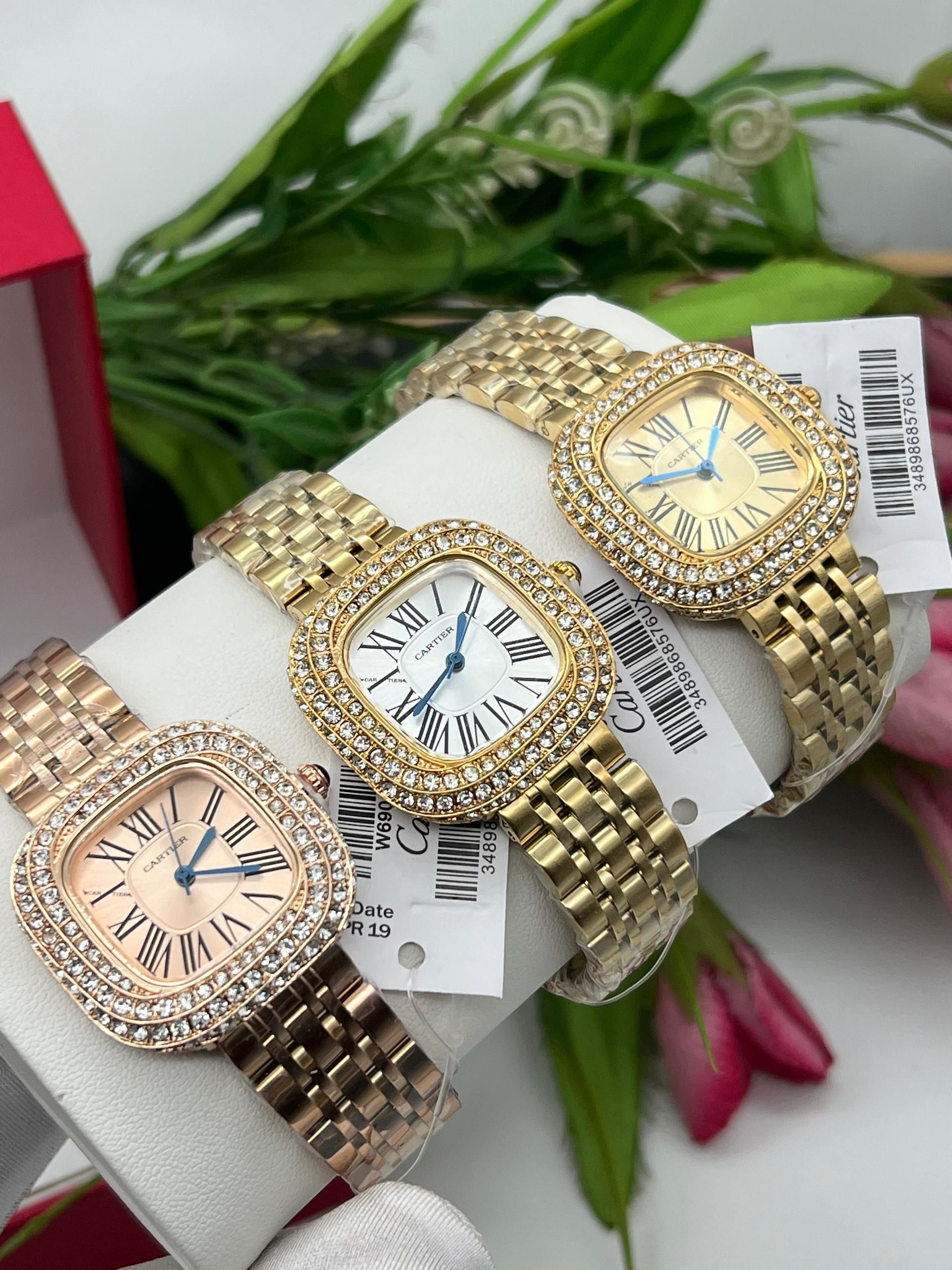 **CARTIER STONES HEAD STAINLESS STEEL