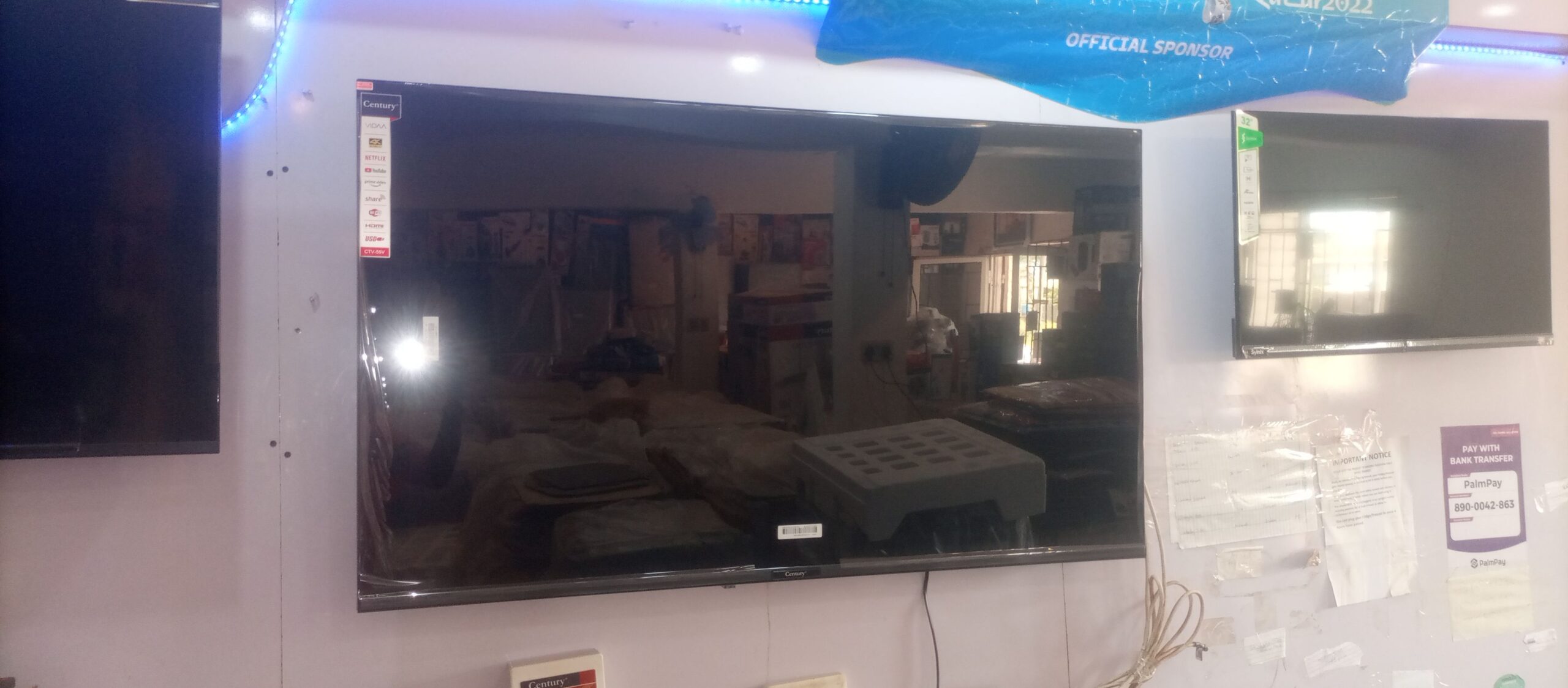 55 inches Century Smart TV for sale at ikeja along