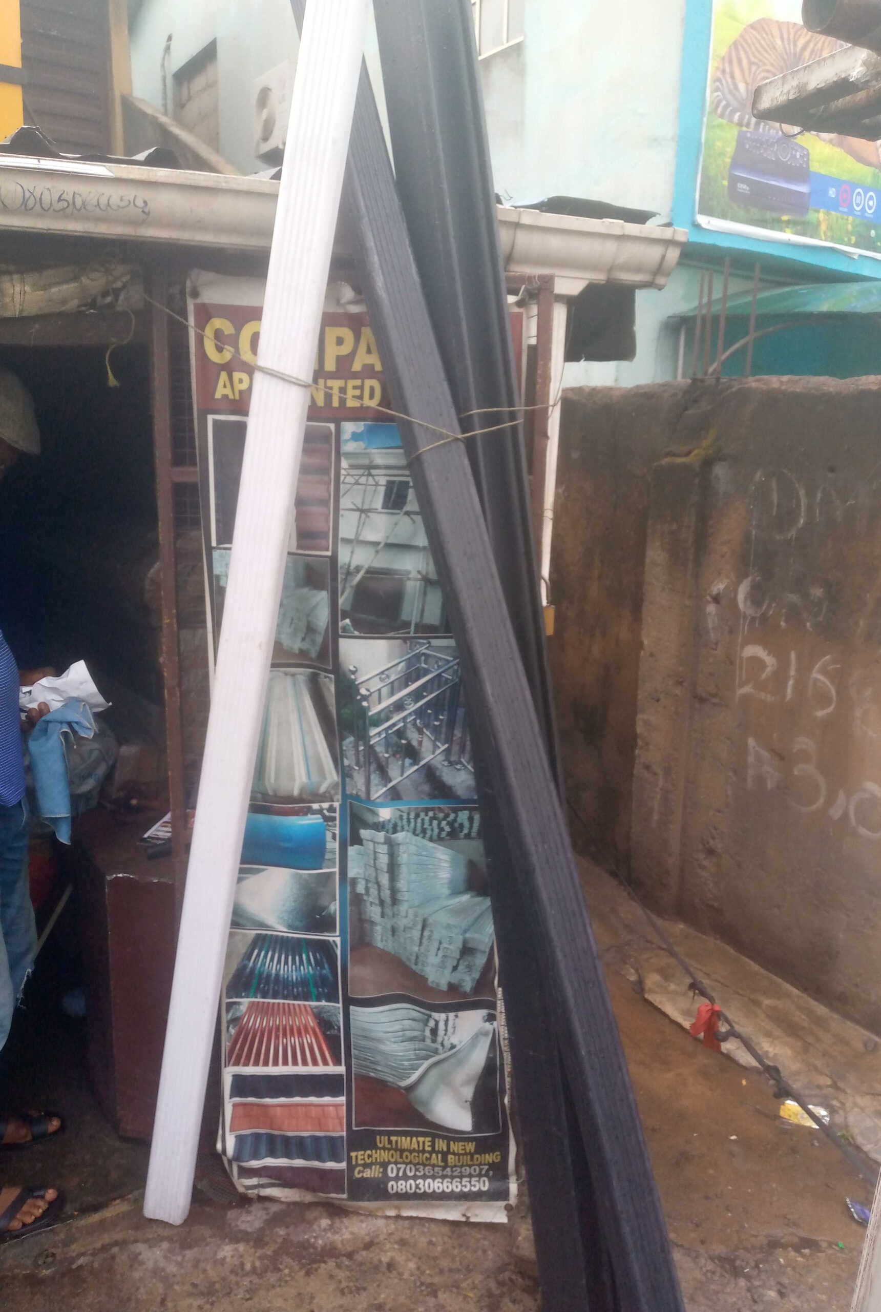 Rain gutter for sale at Adealu Iyana ipaja