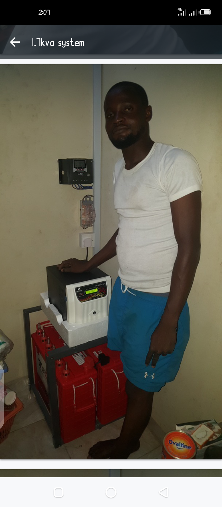 Complete 1.5 Kva Solar System for sale at ikeja