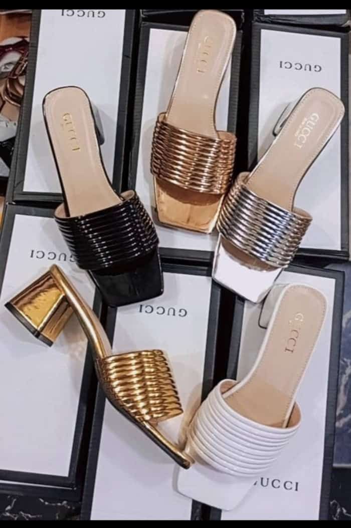 Gucci shoes for sale at Balogun market