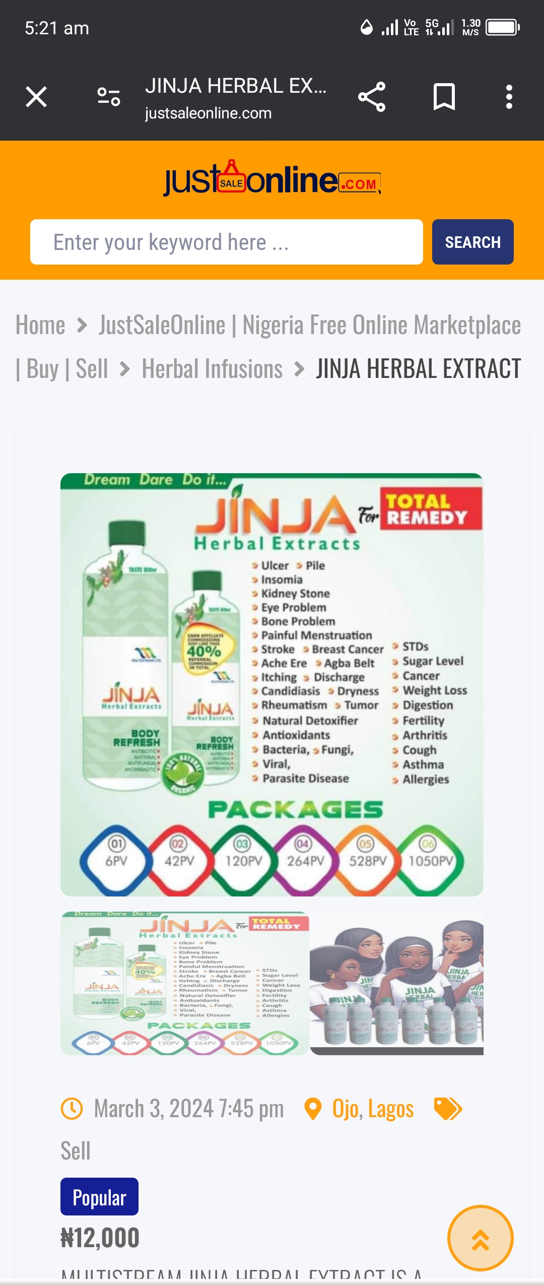 JINJA HERBAL EXTRACT