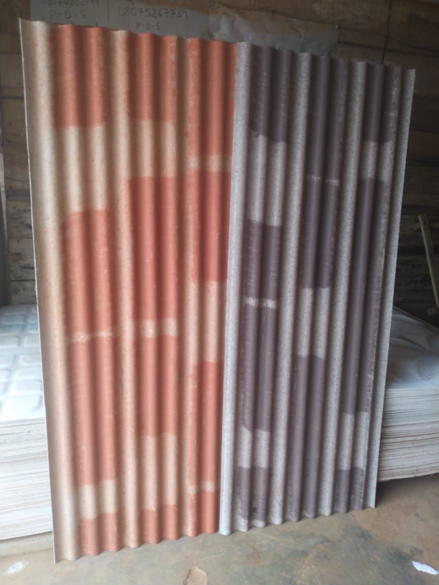 Wooden door for sale at Ikorodu itamaga sawmill