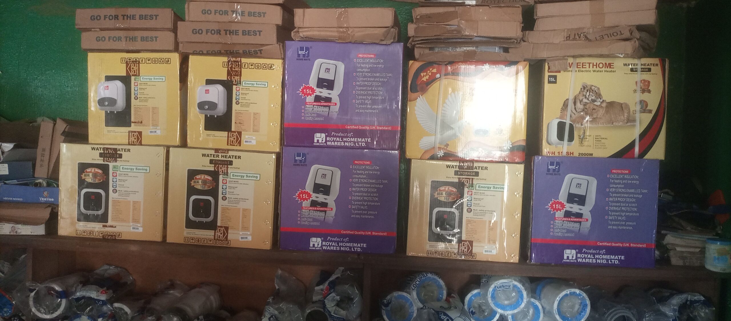 10 litter Sweethome Water Heater for sale at ikeja along