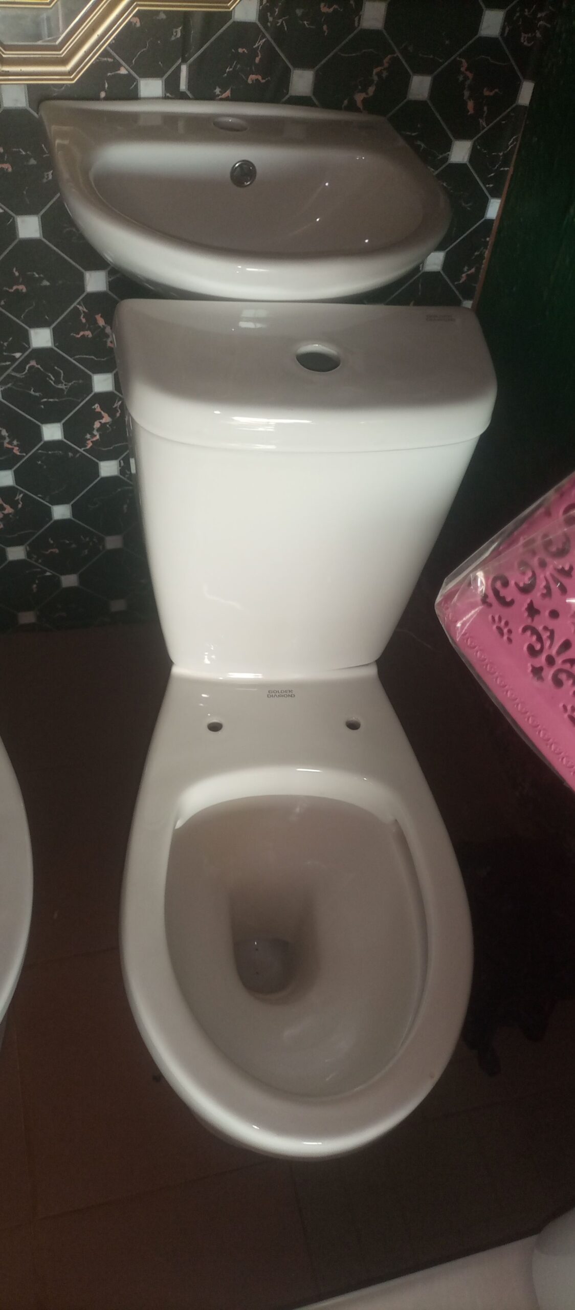 Complete WC with washing hand basing for sale at ikeja along
