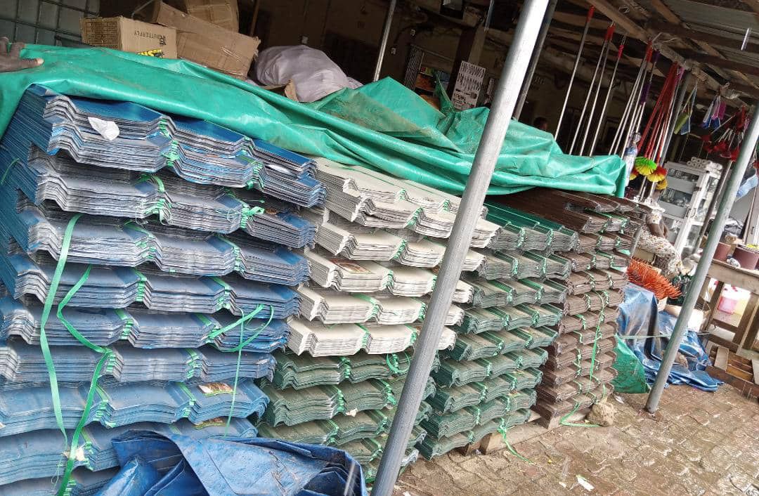 Wooden material for sale at Ikorodu