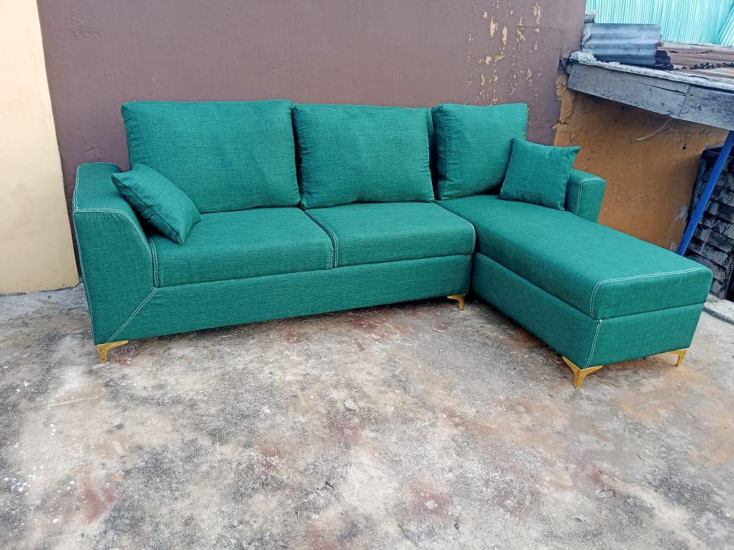 L-Shape Sofa Chair for sale at Mangoro Ikeja