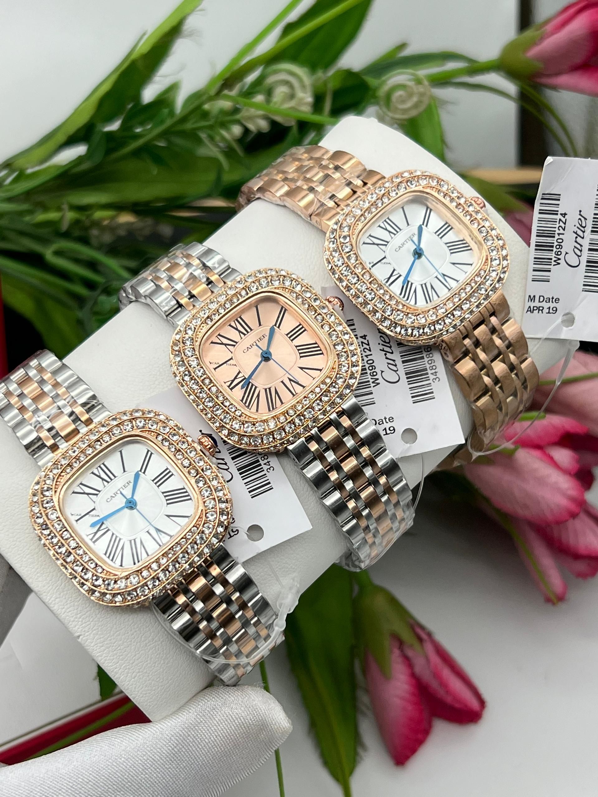 **CARTIER STONES HEAD STAINLESS STEEL