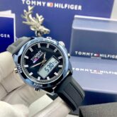 TOMMY HILFIGER CHRONOGRAPH RUBBER STRAP