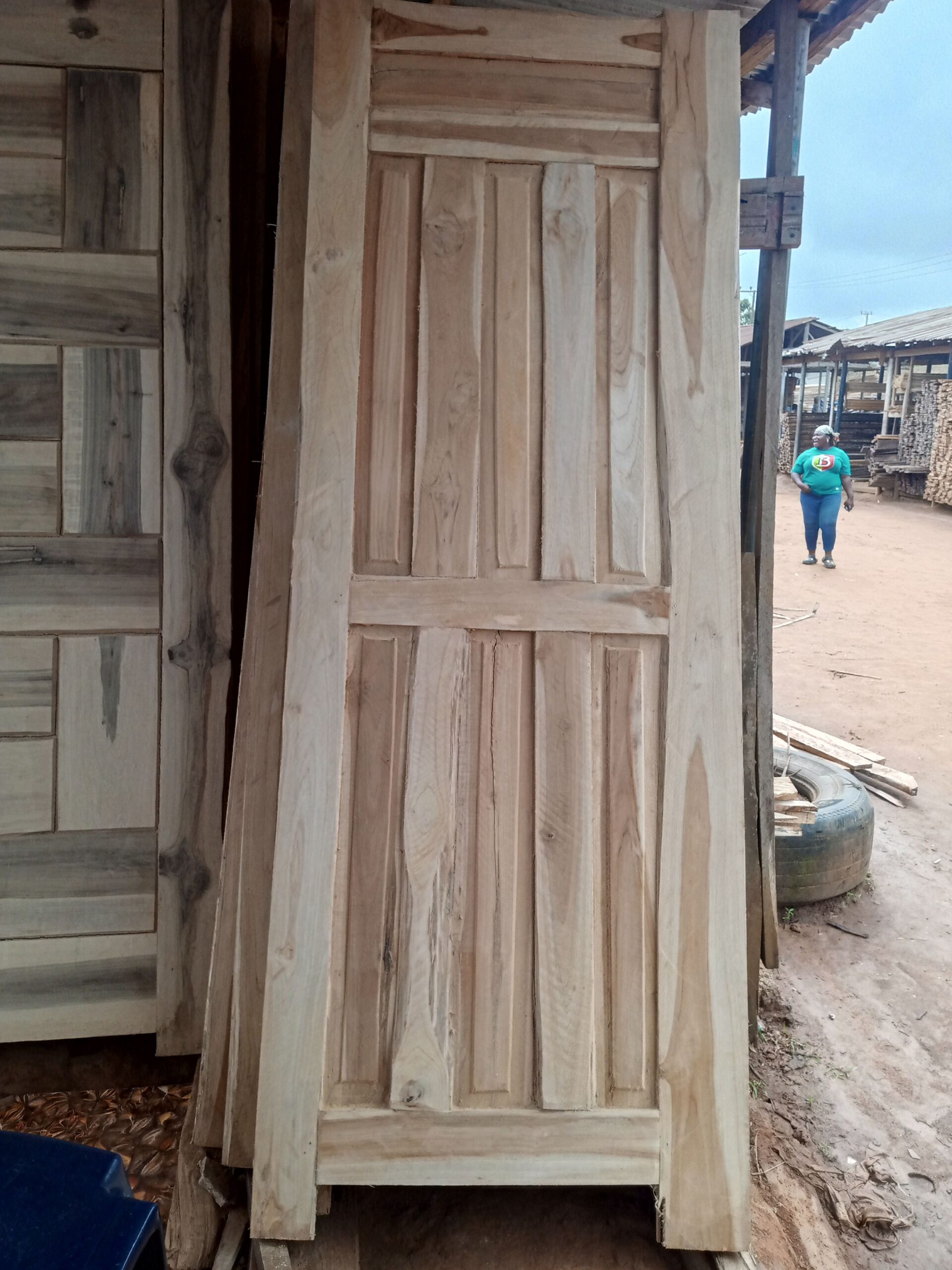 Wooden material for sale at Ikorodu