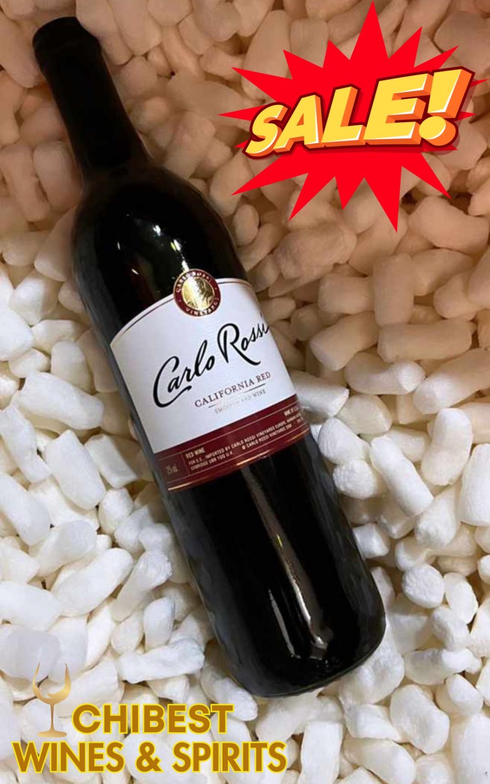 Carlo Rossi red wine for sale at Ikeja