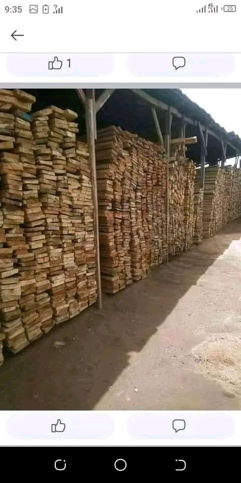 Wooden materials for sale at ikorodu