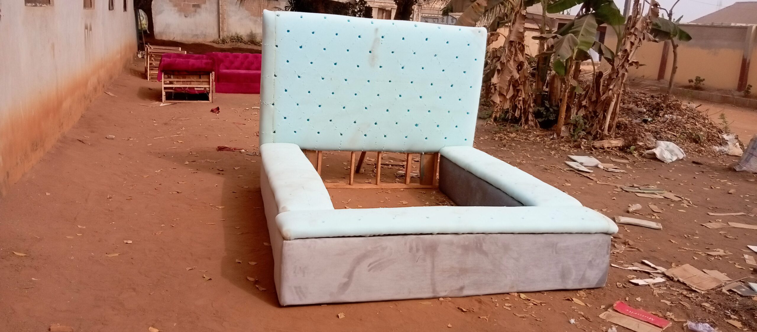 4/0 Bed frame for sale at Ikeja along