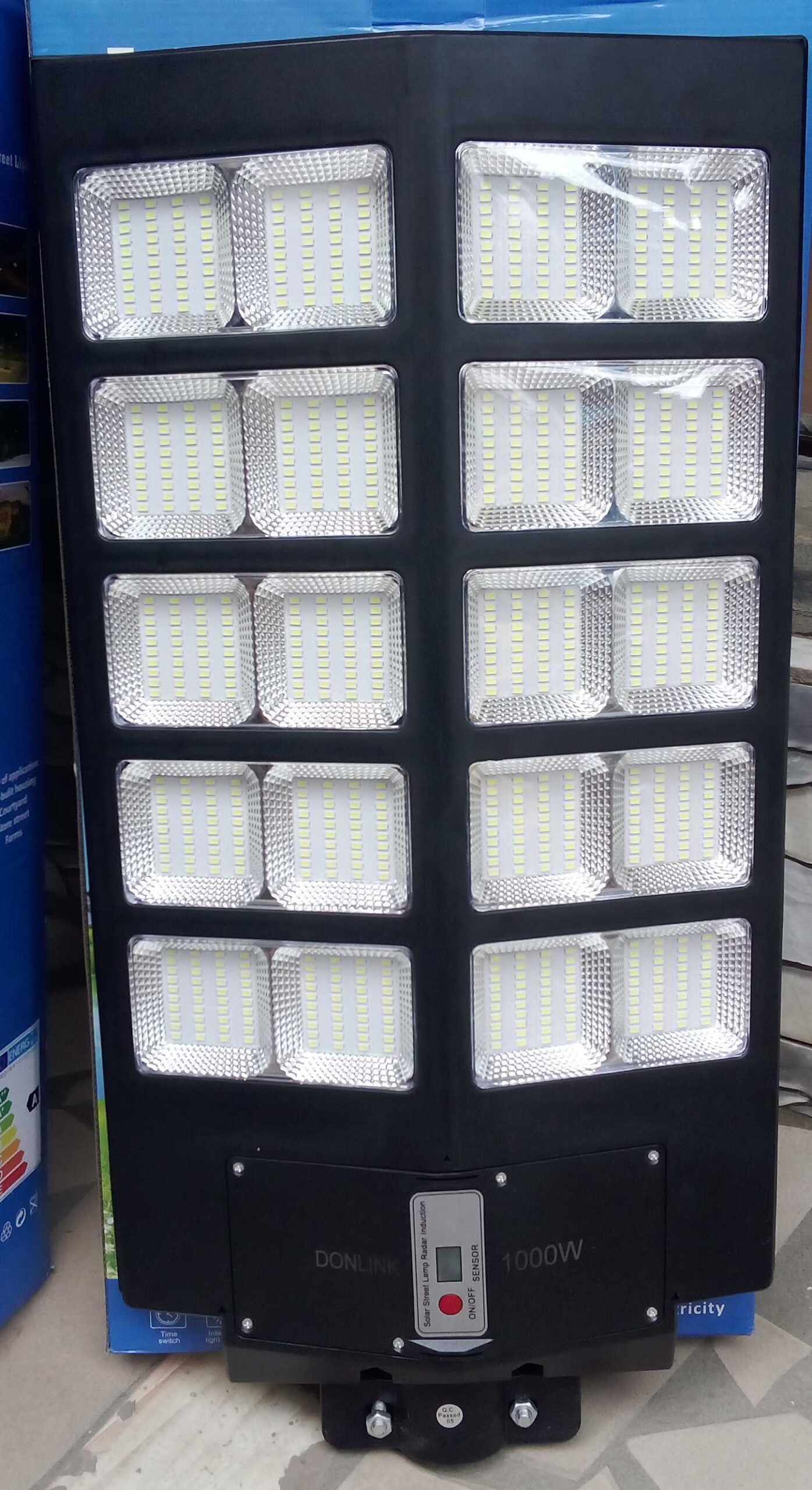 All in one solar street lights