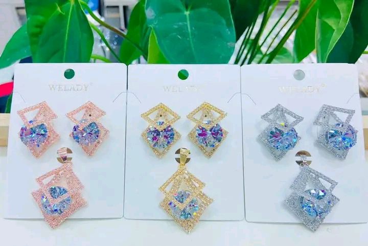 Wholesale earrings for women for sale at Oshodi market