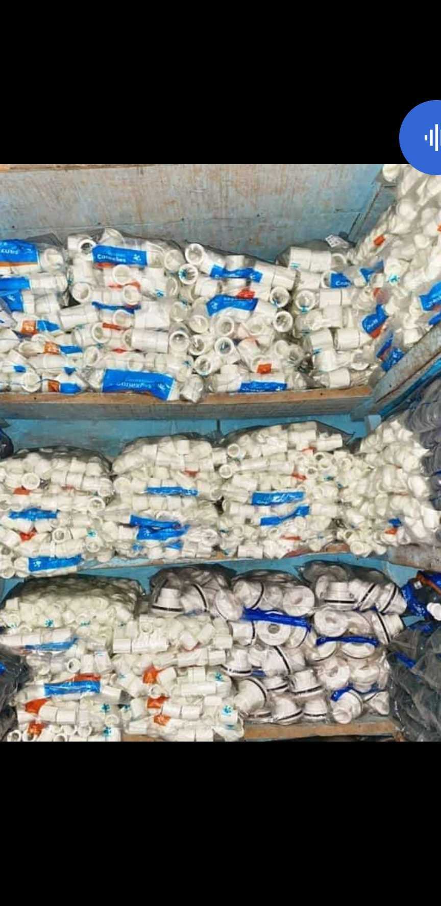 Innocent plumbing materials and general goods.